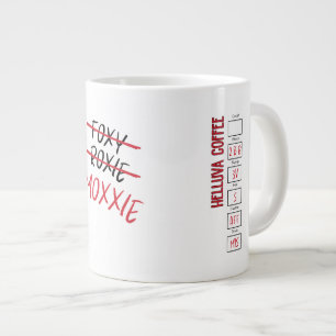 Caneca De Café Grande Combinação de Mox - Especialidade de Mug