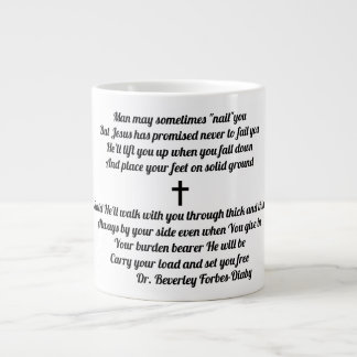Caneca De Café Grande Comfort Poem Specialty Mug