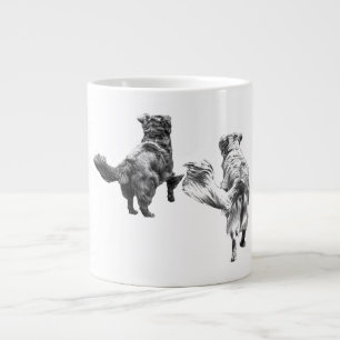 Caneca De Café Grande Companheiros de Caminho Lanterna