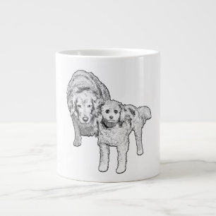 Caneca De Café Grande Companheiros Verdadeiros, Manhã Aconchegante