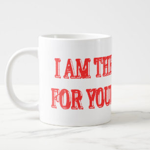 Caneca De Café Grande Comprar Trabalho de arte, Design, "EU SOU A SOLUÇ