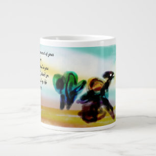 Caneca De Café Grande confie em Jesus