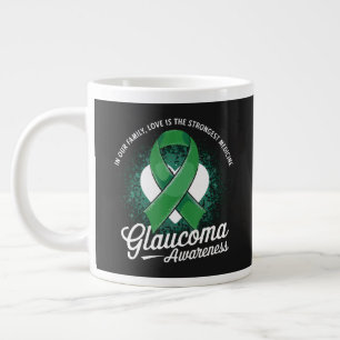 Caneca De Café Grande Conscientização sobre Glaucoma Medicamentoso