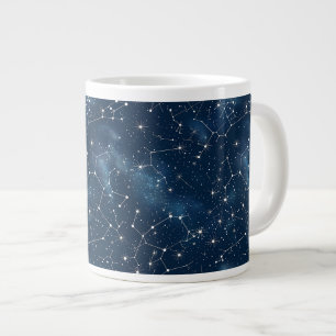Caneca De Café Grande Constelação Celestial - Noite Estelar (4)