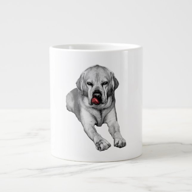 Caneca De Café Grande Conversor de outono com um Lick (Frente)