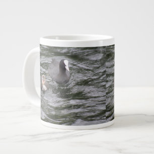 Caneca De Café Grande Coot e Pintinho