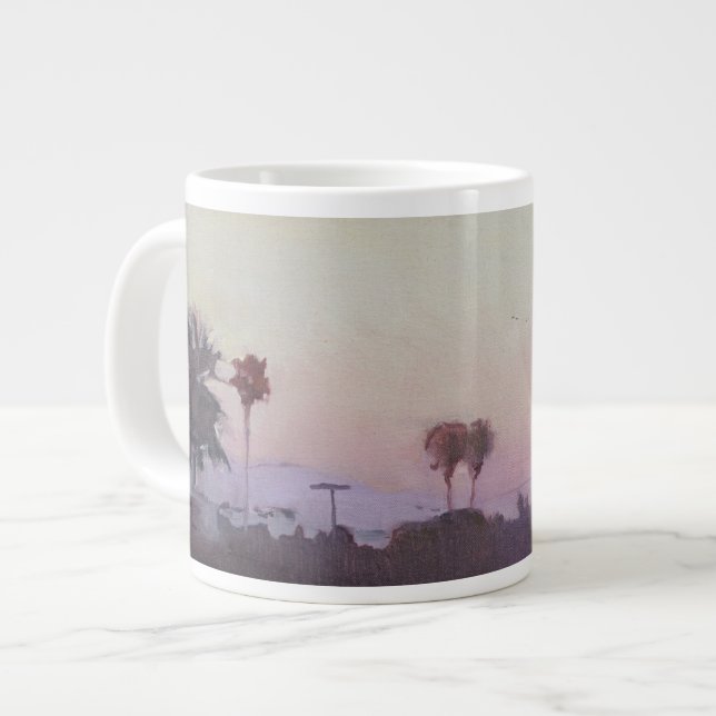 Caneca De Café Grande Copa de Veneza da Califórnia (Frente Esquerda)