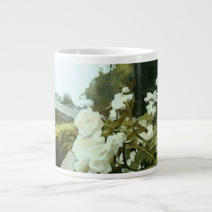 Caneca De Café Grande Copas de chá do Canal Rosa