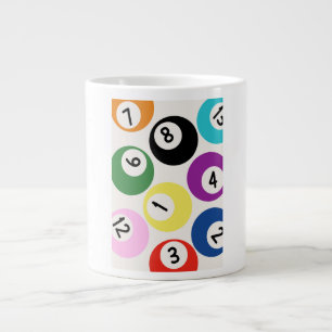 Caneca De Café Grande Copo de café exemplo bilhar