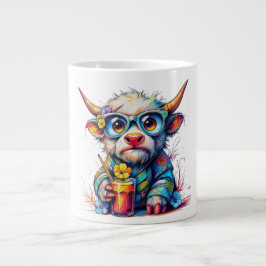 Caneca De Café Grande Copo Humor Calmo: Edição ilha