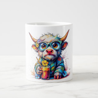 Caneca De Café Grande Copo Humor Calmo: Edição ilha