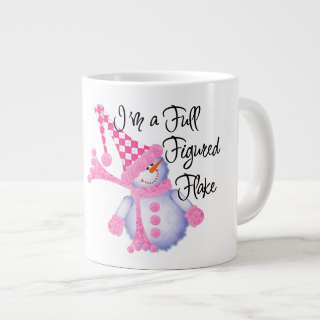 Caneca De Café Grande Copo Jumbo Cheio (Frente Esquerda)