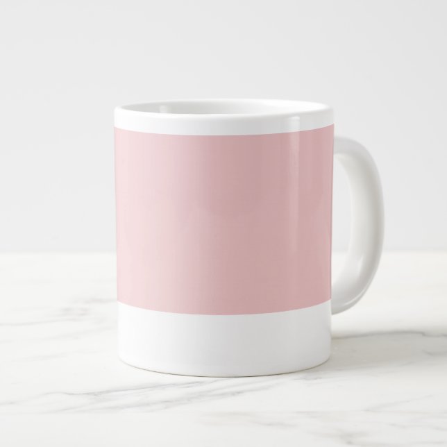 Caneca De Café Grande COR DO ANO MUG | 2016 | Rosa Quartz (Frente Esquerda)
