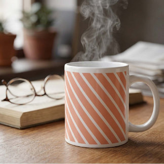 Caneca De Café Grande Cor Personalizada Rosa Cachoeira Listra