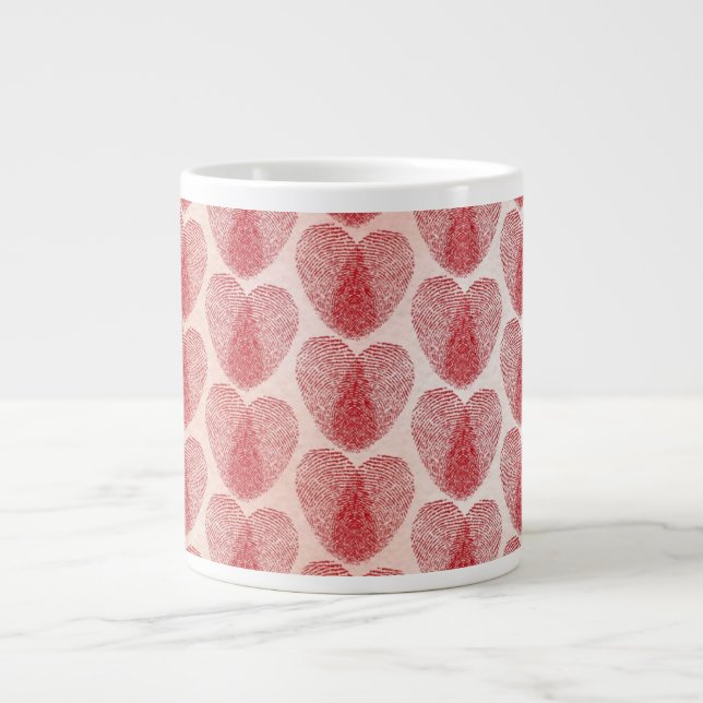 Caneca De Café Grande Coração (Frente)