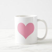 Grande Coração de Amor Rosa