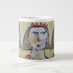 Caneca De Café Grande Corado com Jumbo Mug de Amor