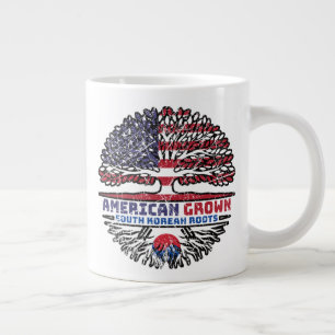 Caneca De Café Grande Coreia do Sul Coreia do Sul EUA EUA EUA EUA