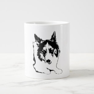 Caneca De Café Grande Corgi Taste do outono