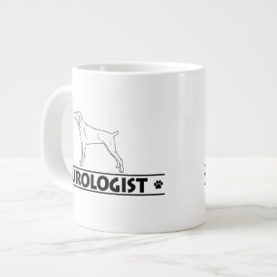 Caneca De Café Grande Corredor Humorístico De Montanha