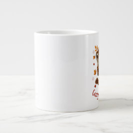 Caneca De Café Grande Corrente Mágica de Cozy Autumn