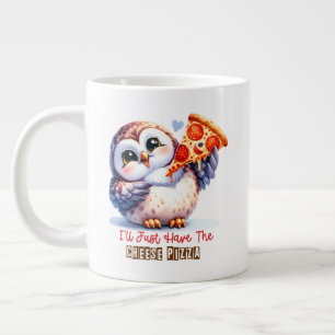 Caneca De Café Grande Coruja Diversão