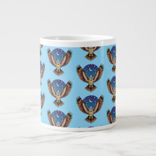 Caneca De Café Grande Coruja-grande