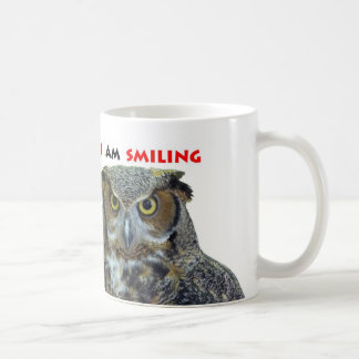 Caneca De Café Grande coruja horned
