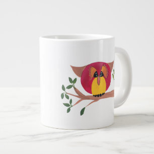 Caneca De Café Grande Coruja Jumbo Mug