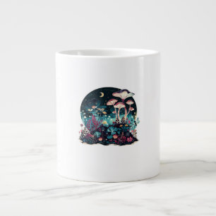 Caneca De Café Grande Cottagecore E Estética Goblincore Feira de Cogumel