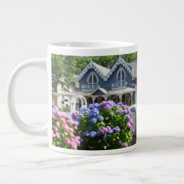 Caneca De Café Grande Cottages e Hydrangeas - Martha's Vineyard