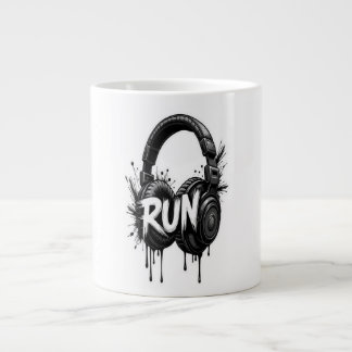 Caneca De Café Grande Coupe et musique