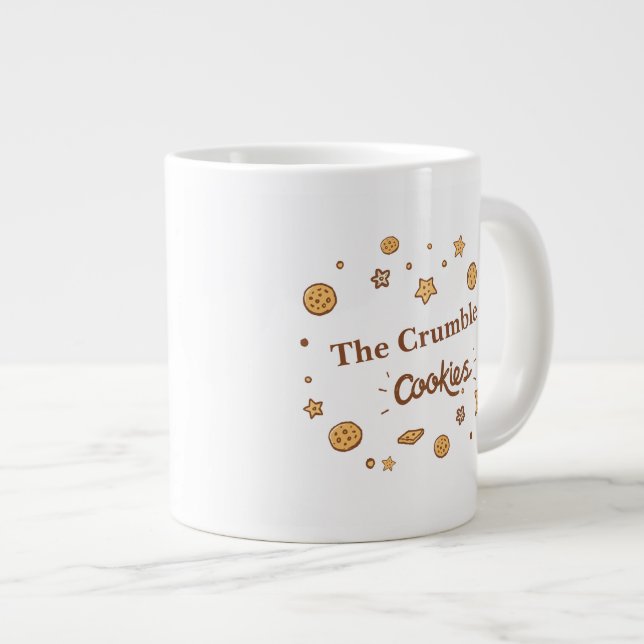 Caneca De Café Grande Cozy Cookie Delights (Frente Esquerda)