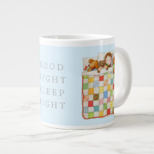 Caneca De Café Grande COZY QUILT Big Mug - Azul