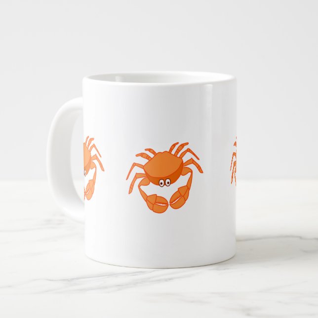 Caneca De Café Grande Crab Mug (Frente Esquerda)