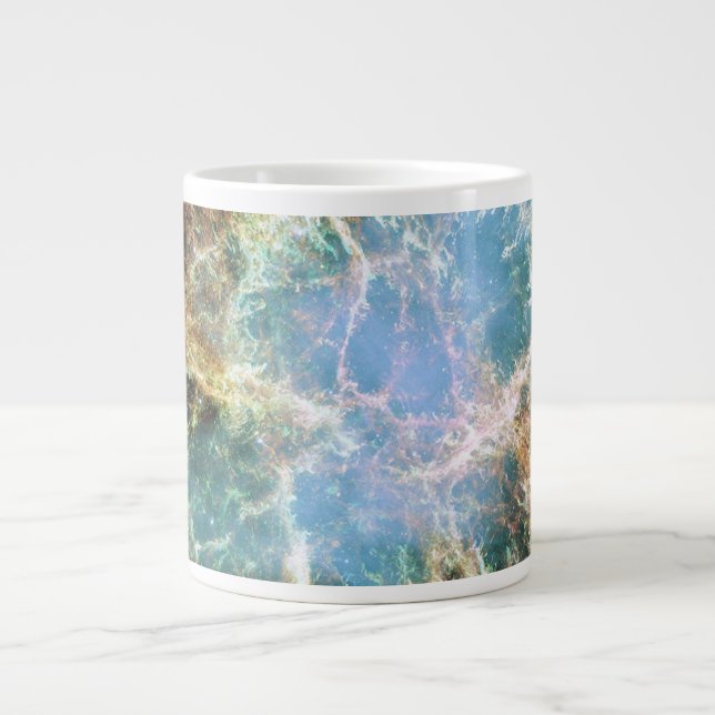 Caneca De Café Grande Crab Nebula (Frente)