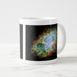 Caneca De Café Grande Crab Nebula