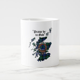 Caneca De Café Grande Crachá do Arbuthnott Clan Jumbo Mug