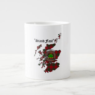 Caneca De Café Grande Crachá Grant Clan Jumbo Mug
