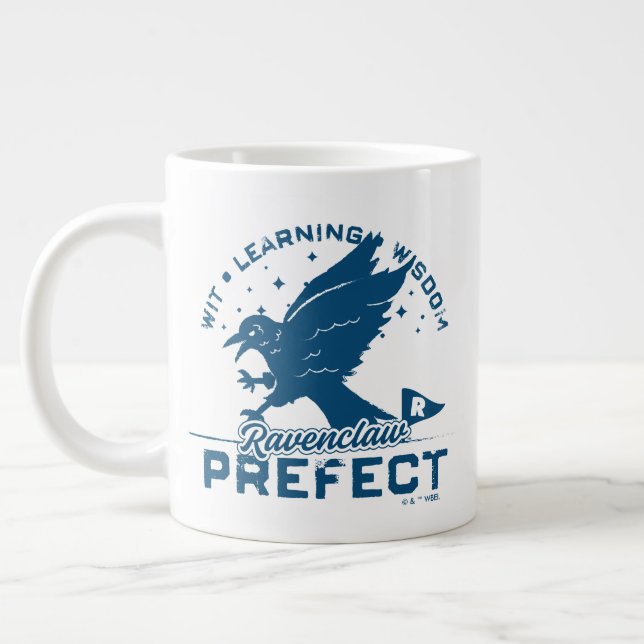 Caneca De Café Grande CRACHÁ Prefeito RAVENCLAW™ (Esquerda)