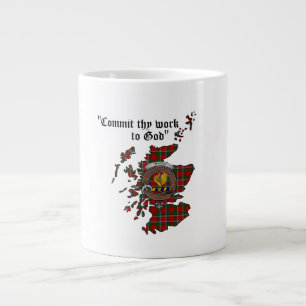 Caneca De Café Grande Crachá Sinclair Clan Jumbo Mug