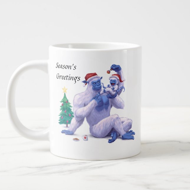 Caneca De Café Grande Craig e Ellie Giant Christmas Coffee Mug (Esquerda)