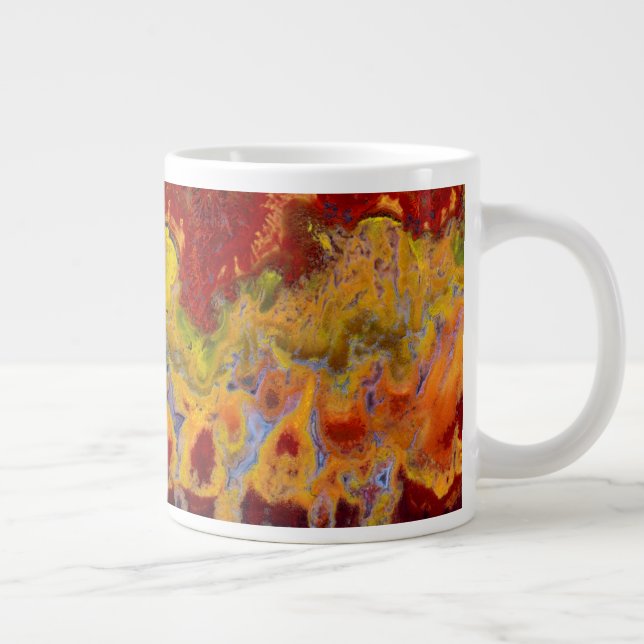 Caneca De Café Grande Crayola Jasper Vermelho (Direita)