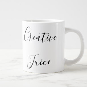 Caneca De Café Grande Creative Juice