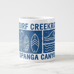 Caneca De Café Grande CreekRat® CreekRat Co. Topanga - Malibu - CA