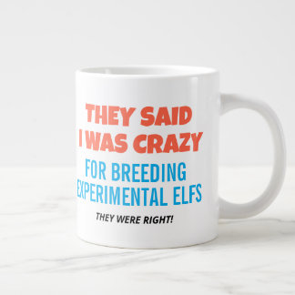 Caneca De Café Grande Criador de Gatos Personalizados | Gatos Sphynx Elf