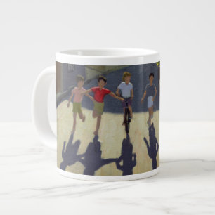 Caneca De Café Grande Crianças que funcionam Lesbos 1999