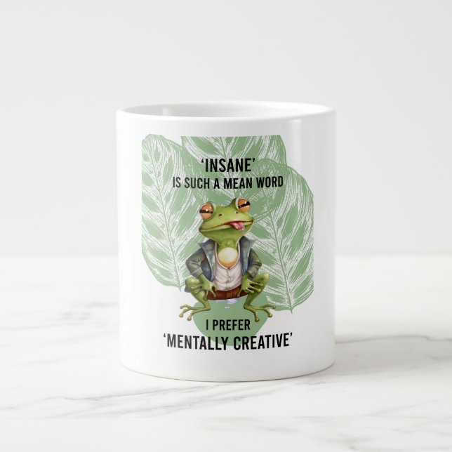 Caneca De Café Grande Criativo (Frente)