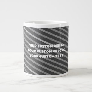 Caneca De Café Grande Crie seu personalizado personalizado