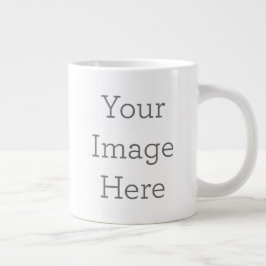 Caneca De Café Grande Crie seu próprio Jumbo Mug